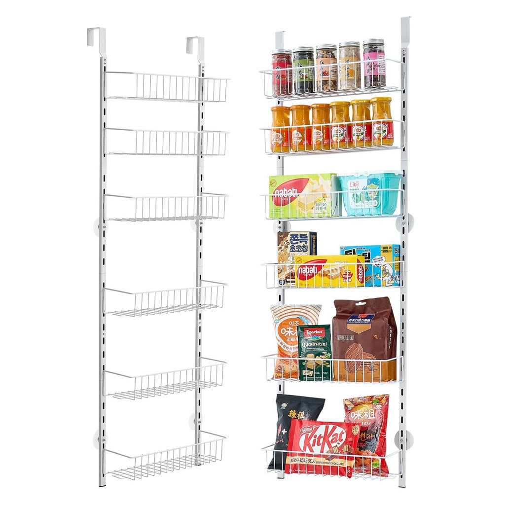 6-tier over-the-door rack