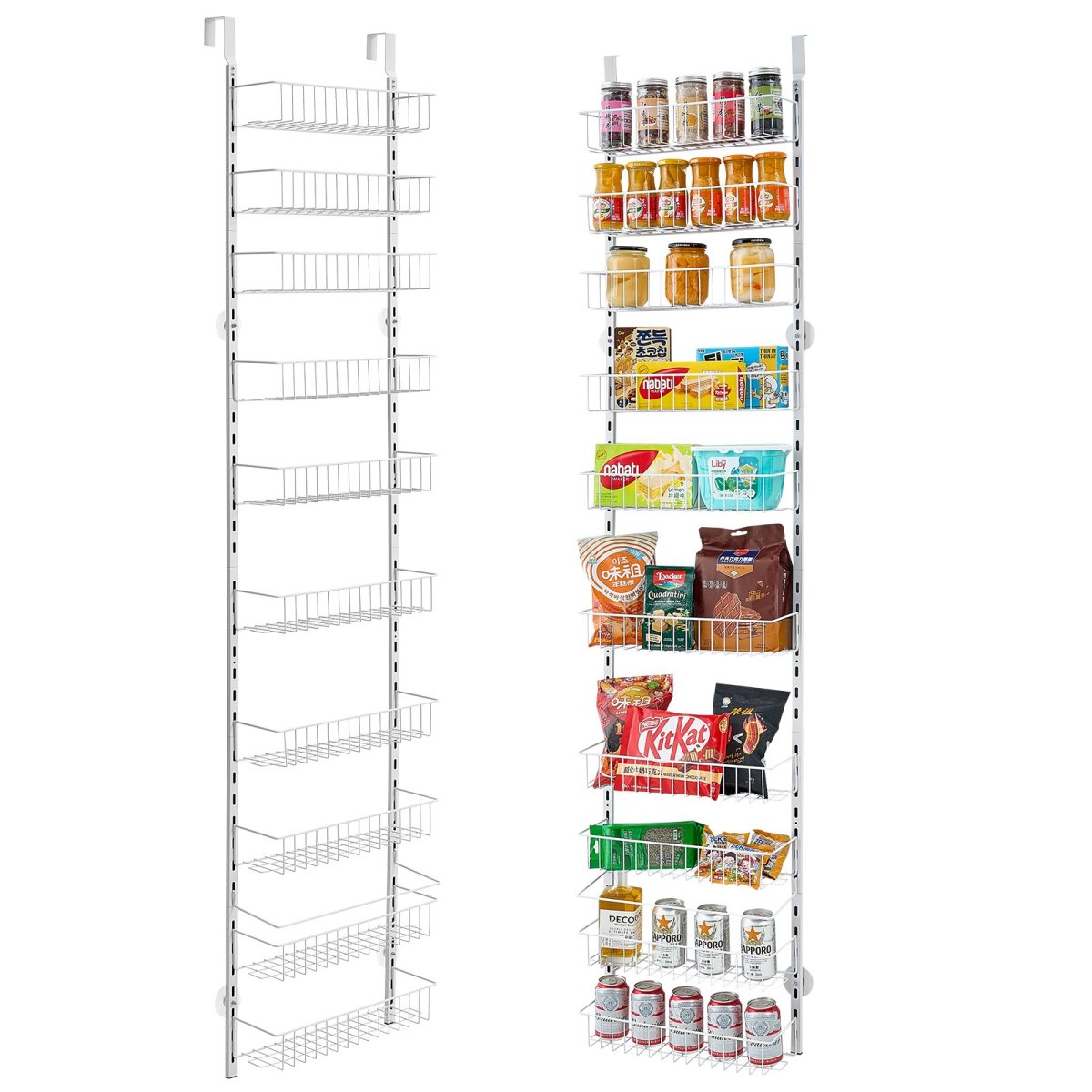 TrueStow 10-tier over-the-door rack